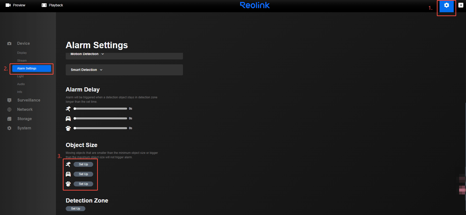 Click Set Up