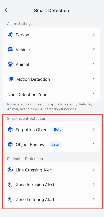 Perimeter Protection and Smart Event Detection