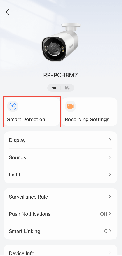 smart detection