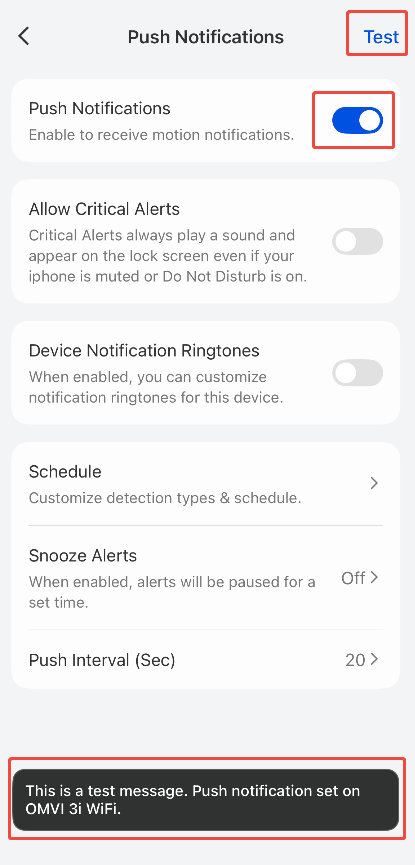 Enable Push Notifications