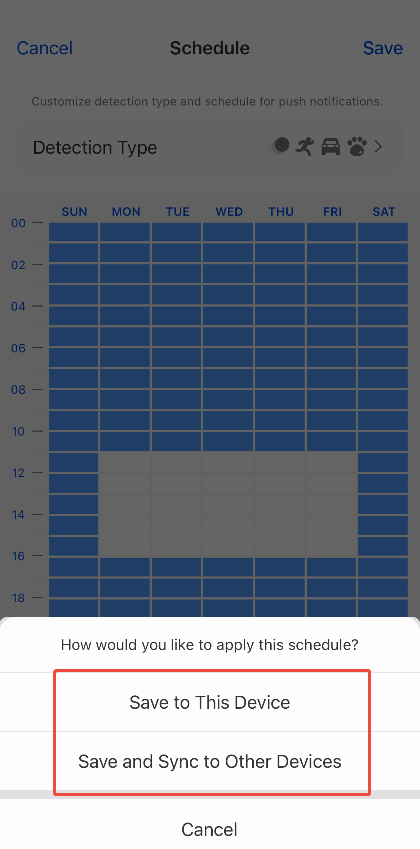 Save app