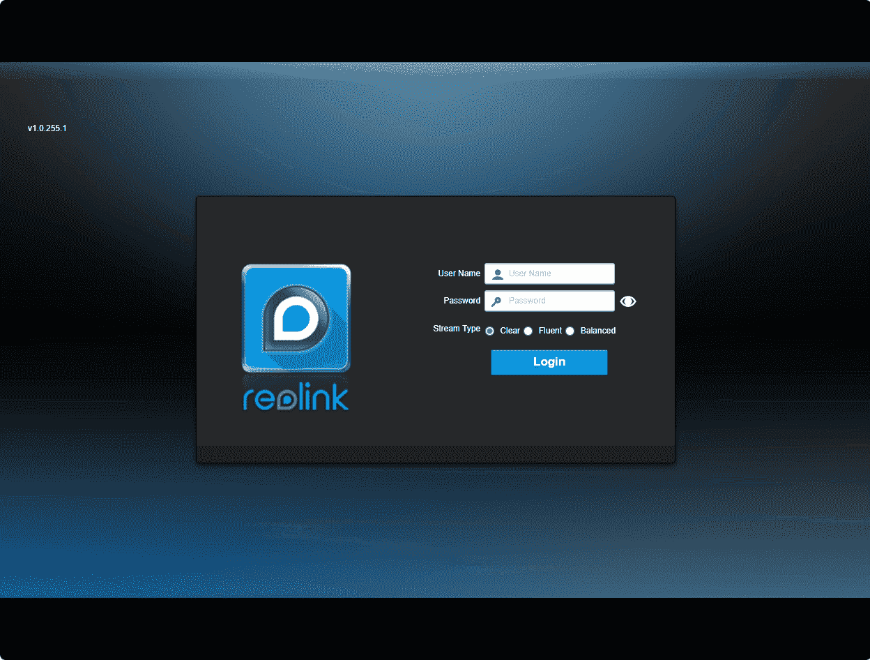 Old NVR login