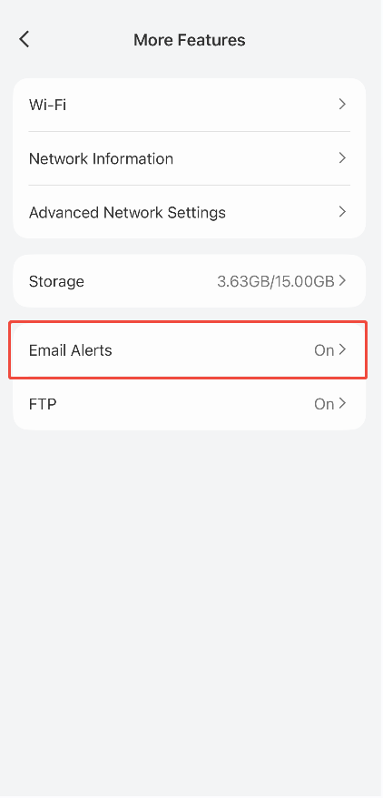 Email Alerts