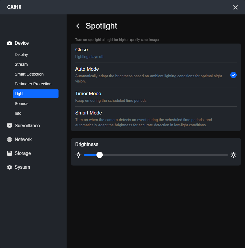 client Spotlight page