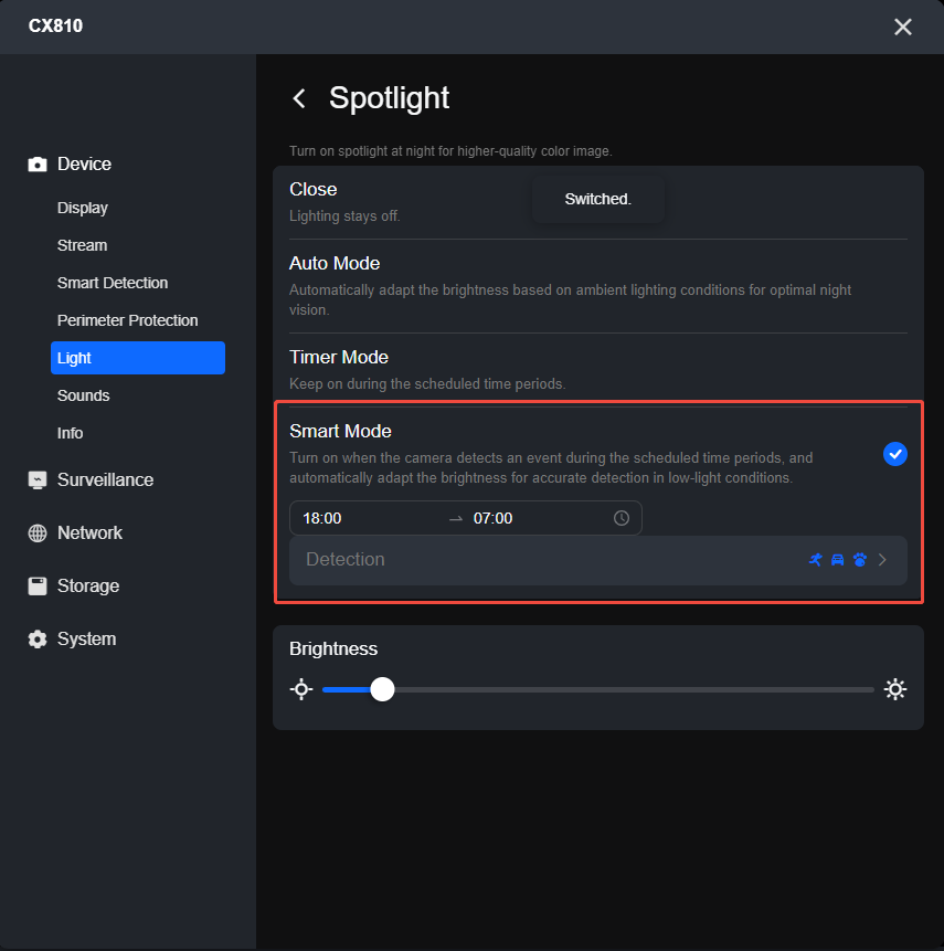 client Smart Mode