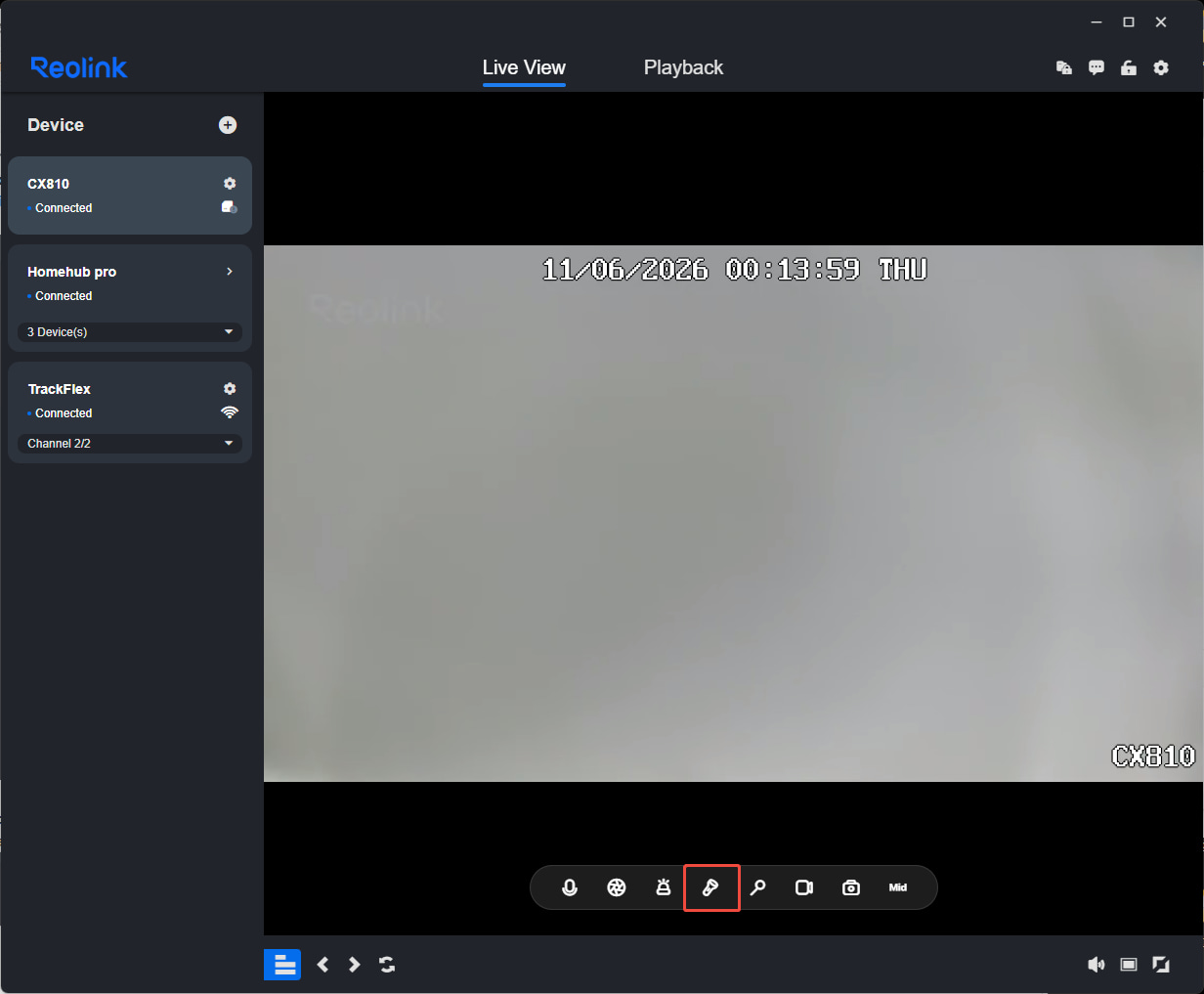  click the Spotlight button