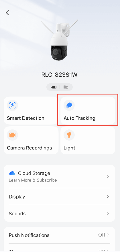 Auto Tracking