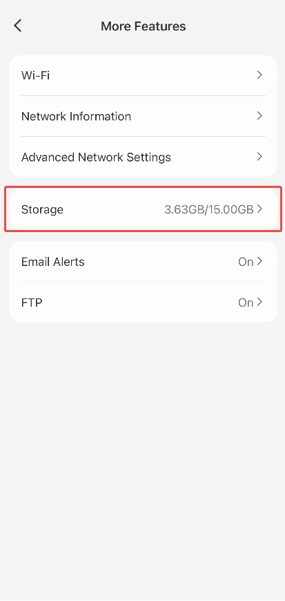 Storage