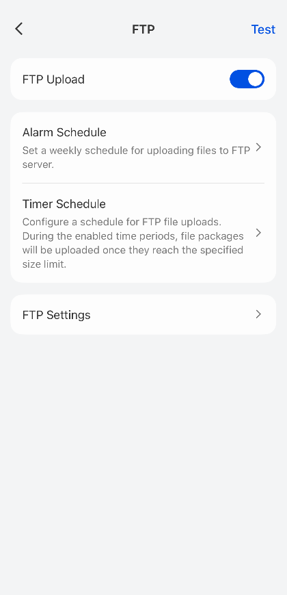 Timer Schedule