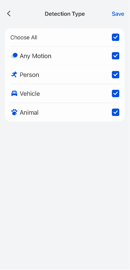 Detection Type