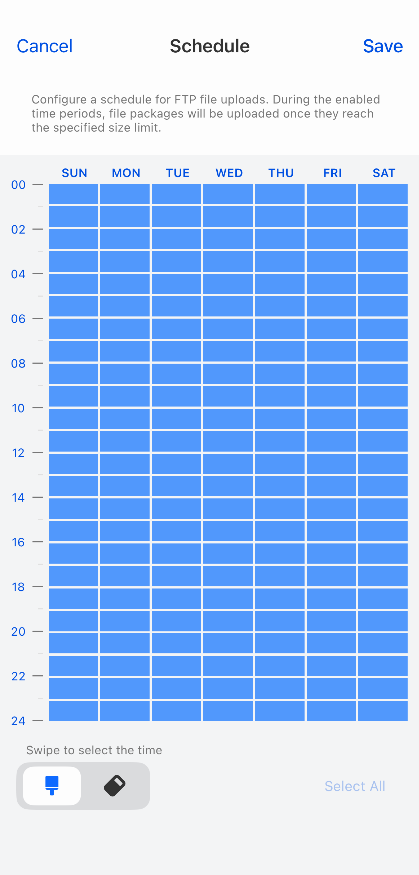 timer schedule
