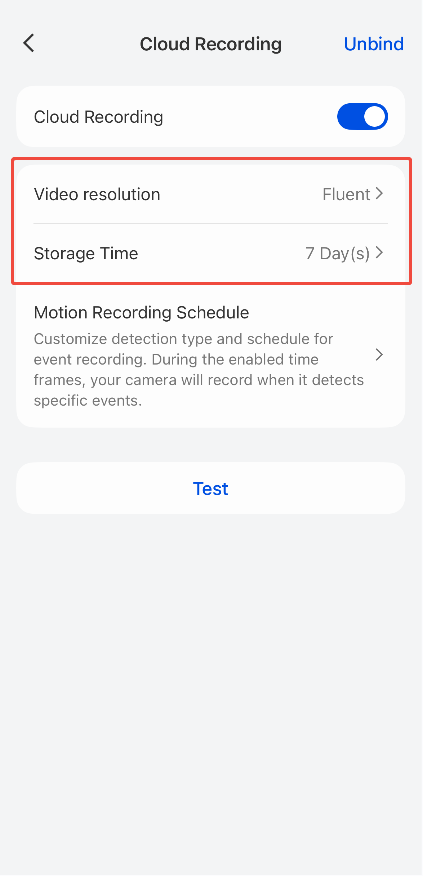 Storage Time