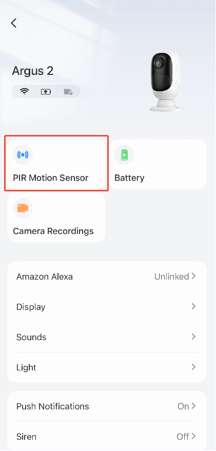 PIR Motion Sensor