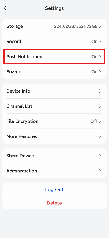 Push Notifications