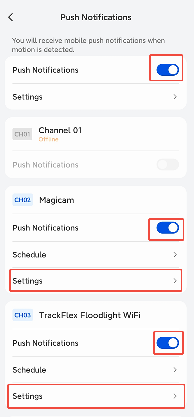 Push Notifications