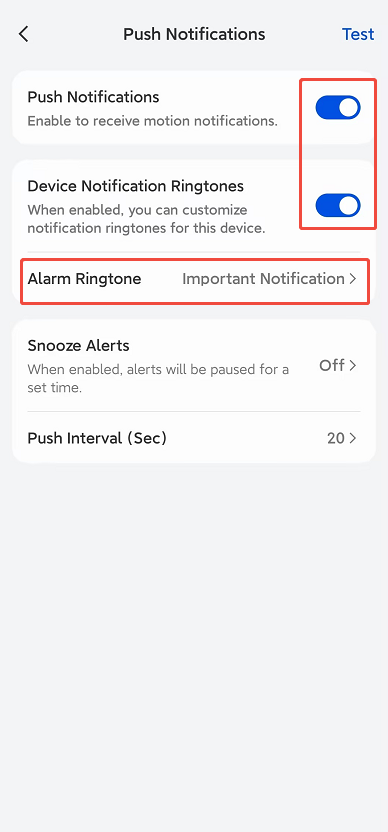 Enable Push Notifications