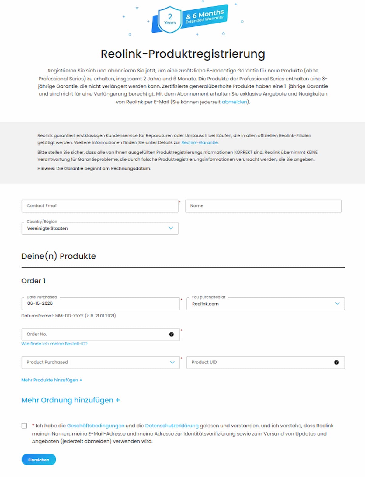 click Submit
