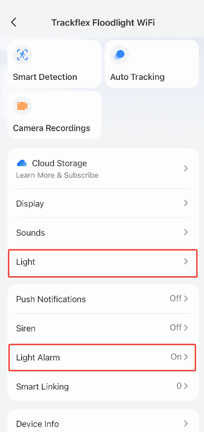 Light and Light Alarm