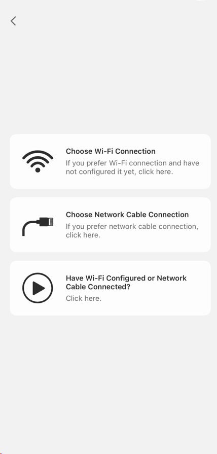 network connection