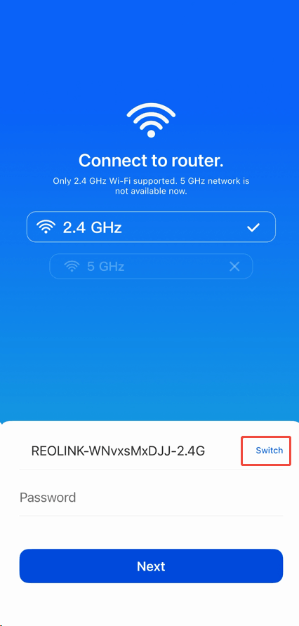 switch wifi