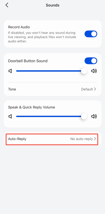 Auto-reply