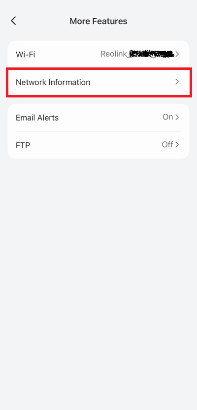 Network Information