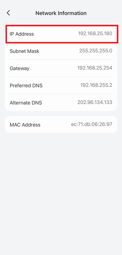 IP Address