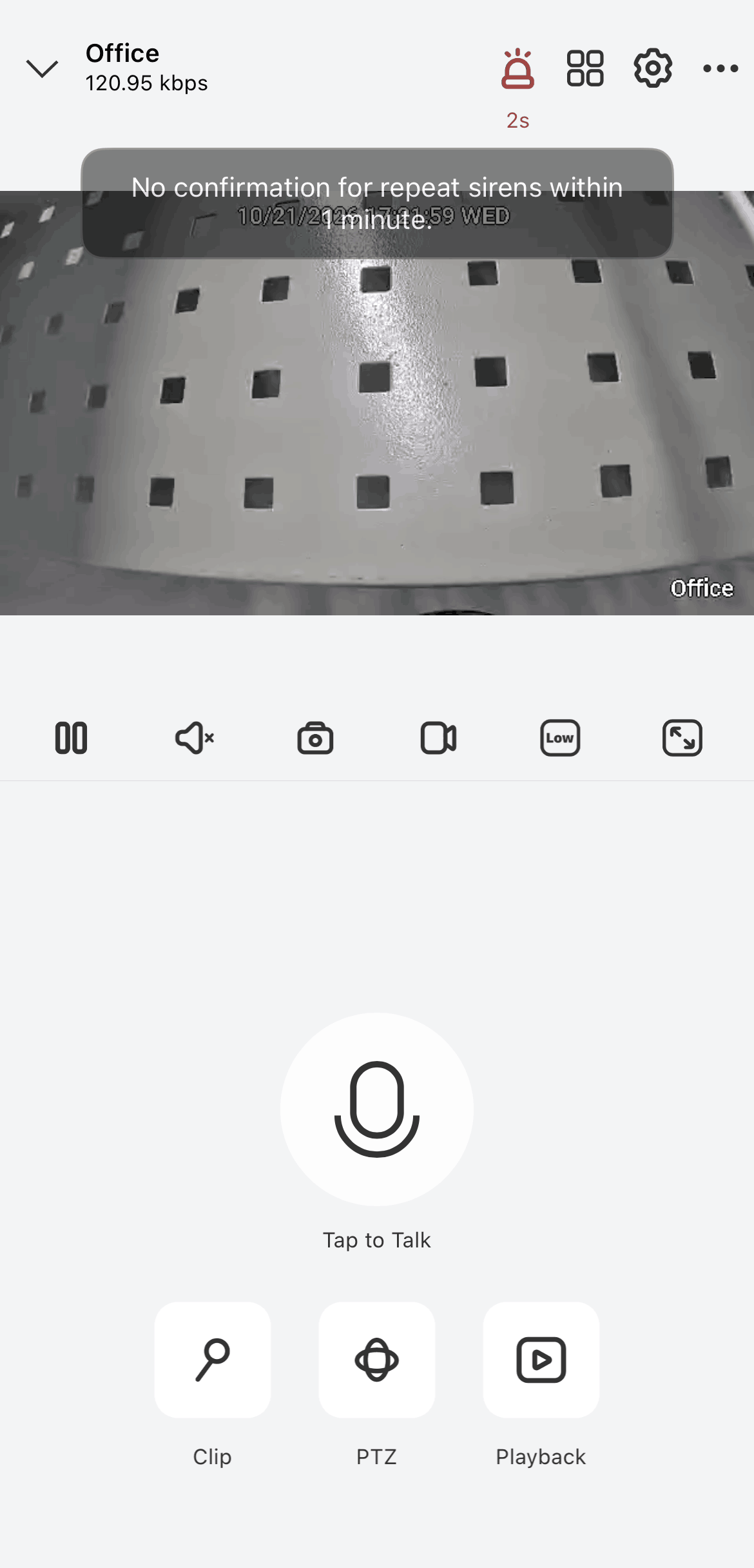 within one minute
