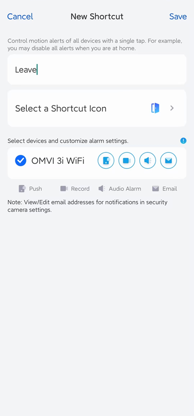 Create a new Shortcut