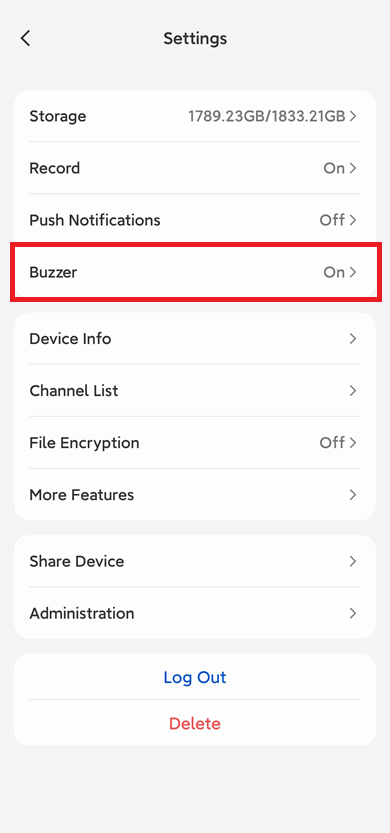 Buzzer