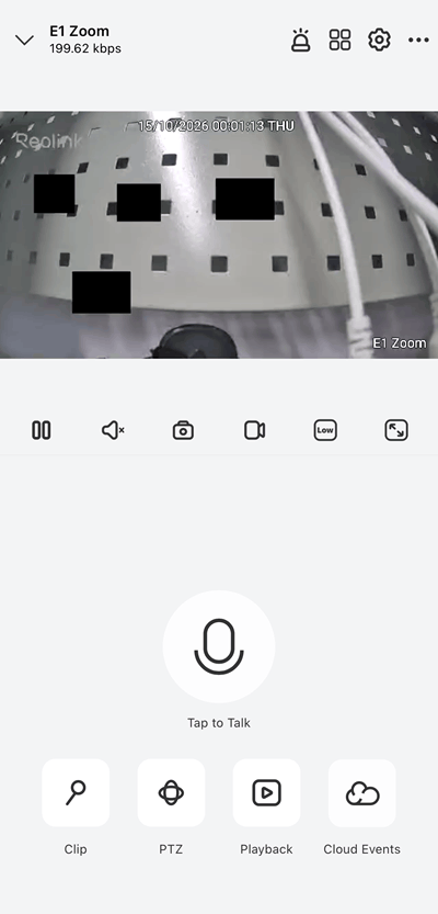 live view page